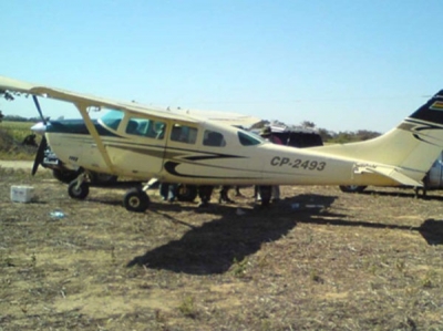 Detuvieron una avioneta paraguaya con 250 kilos de marihuana a pocos kilómetros de Clarke