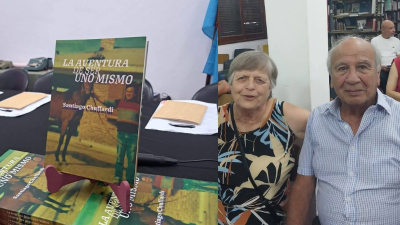 Santiago Chuffardi presentó su libro: "La aventura de ser uno mismo"