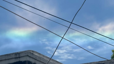 El cielo sorprendió con un “arcoíris de fuego”: también se vio en Baigorria