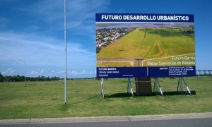 Ya se construye en Baigorria el barrio del Sindicato de Obras Sanitaria