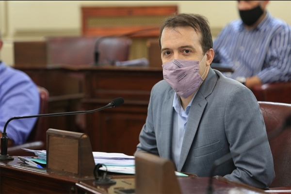 "El relato Perotti se cae mientras inaugura obras hechas por el Frente Progresista"