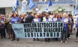 Gran concentración de AMSAFE