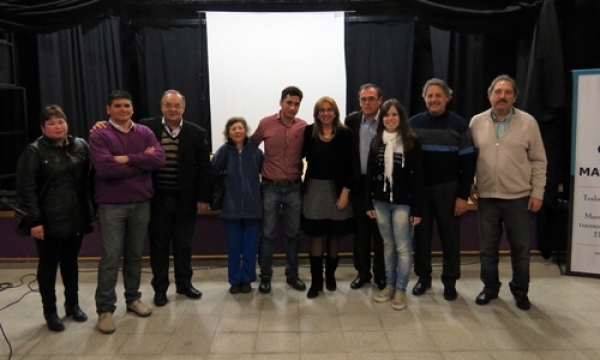 Se exhibió en María Juana el video documental “Cantá conmigo”