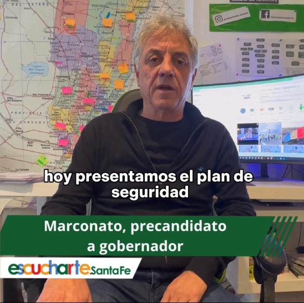 Marconato: “Nos quieren convencer de que no hay solución en seguridad”