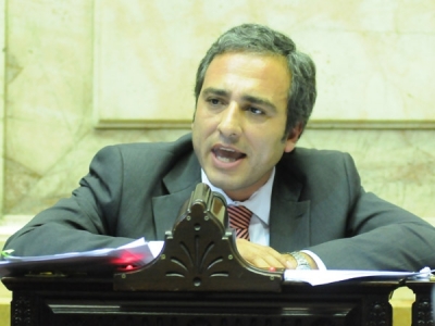 Cachi Martínez llevó al congreso el pedido de acompañamiento por el fuerte temporal