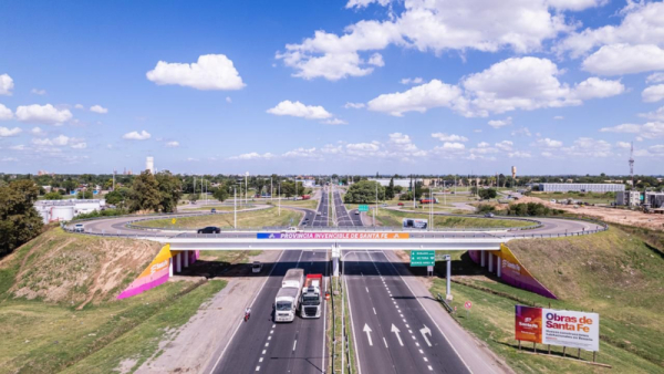 Este lunes se habilita el tercer carril de la Autopista Rosario-Santa Fe