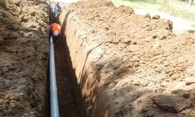 Más de 15 mil vecinos se incorporarán a las redes cloacales de Rosario, Villa Gobernador Gálvez y Capitán Bermúdez