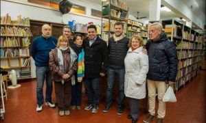 El diputado Roy López Molina e integrantes de Cambiemos de Baigorria visitaron instituciones locales