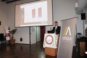 Arssa presento los logros del año 2012 y brindo con periodistas rosarinos y de la región.