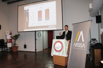 Arssa presento los logros del año 2012 y brindo con periodistas rosarinos y de la región.