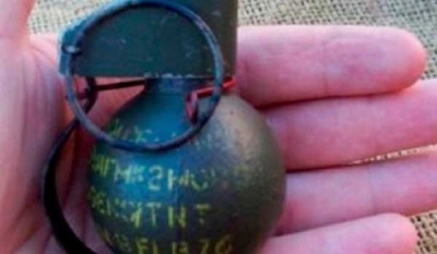 Encuentran una granada en el patio de una casa en Martín Fierro