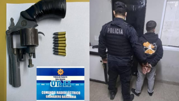 Apresan a un joven armado con pedido de captura vigente