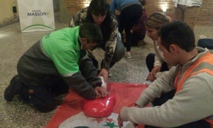 Ybarlucea: Taller de RCP y Emergencias