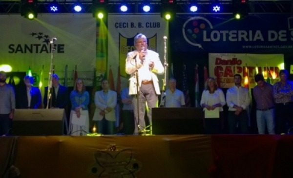 Fascendini en la Fiesta de las Colectividades de Gálvez