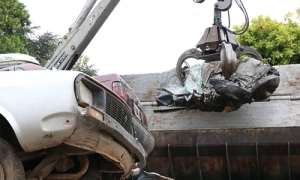 Se compactaron 96 vehículos en Baigorria