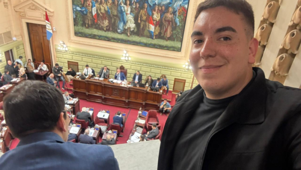 Lautaro Barrera participó de la histórica sesión por la Reforma Constitucional en Santa Fe