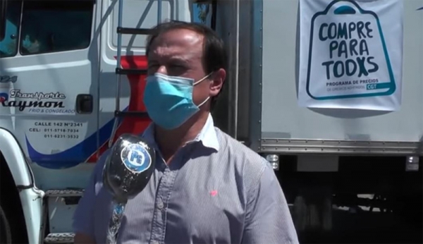 "Compre para todxs" llegó a Rosario de la mano de Camioneros y la CGT