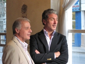 Osvaldo Salomón recibió un fuerte apoyo de  “Pepe” Scioli en la presentación de su precandidatura a diputado nacional  