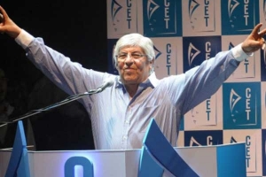 Hugo Moyano presentó 57 listas en todo el territorio santafesino