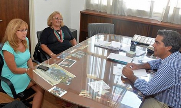 La diputada Giaccone se reunió en Buenos Aires con Jorge Capitanich