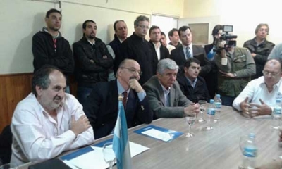 El ministro Tomada en Capitán Bermúdez