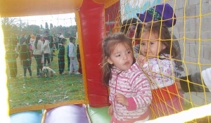 Día del niño en el bario Nuestra Señora de la Paz