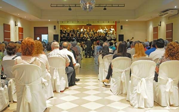 Bermúdez: Se realizó ante una nutrida concurrencia el Concierto Sinfónico Coral