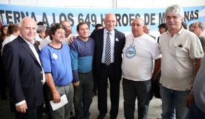 La provincia extendió la pensión del ex combatiente de Malvinas a los hijos