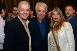 Cinalli y Salomón celebraron el día del militante con De la Sota 