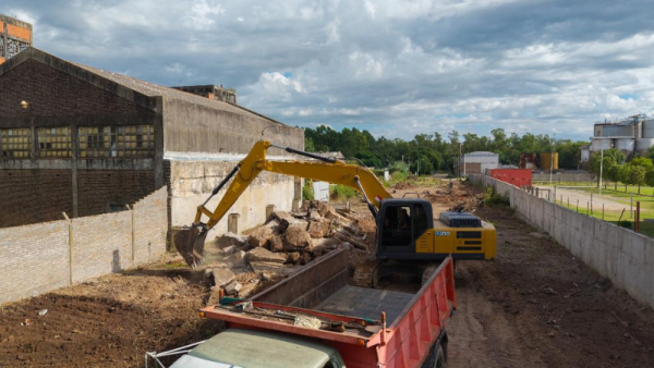 Comenzaron obras de conectividad en barrio Litoral