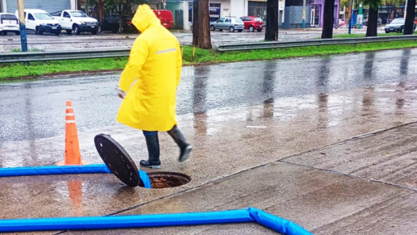 El Municipio de Baigorria respondió con un operativo integral ante lluvias que superaron los 110 mm
