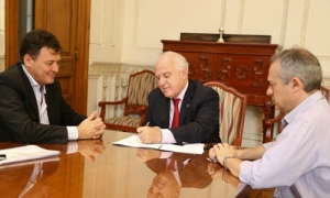 Lifschitz anunció la remodelación del bulevar Urquiza de San Lorenzo