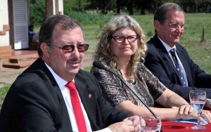 Presentaron el programa para recuperar el complejo educativo-sanitario de Granadero Baigorria