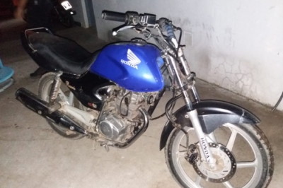 Aprehenden una moto robada en 2015