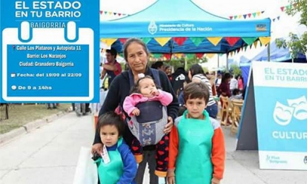 Llega a Granadero Baigorria "El Estado en tu barrio"