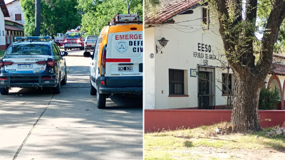 Controlaron un principio de incendio en la Escuela República de Grecia