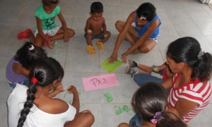 Actividad recreativa en Nuestra Señora de la Paz