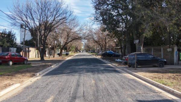 La Municipalidad ejecuta un plan integral de obras y mantenimiento en barrio Martín Fierro