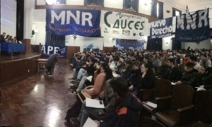 Enrique Estévez participó de la apertura del Encuentro Nacional de MNR