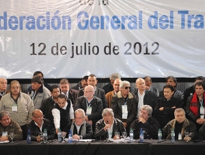 Moyano fue reelecto en Ferro y se oficializa la fractura de la CGT 