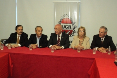 La UCR recibió a Bonfatti