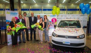 BANCOMODIDAD: El Nuevo Banco de Santa Fe entregó otros dos autos 0KM