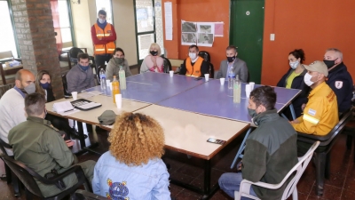 Incendio en las islas: Gonnet y Borgonovo se reunieron con ambientalistas de la multisectorial humedales