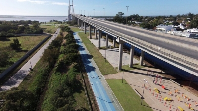 Se inaugura el Nuevo Parque Metropolitano en la cabecera del Puente Rosario – Victoria