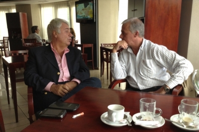 De la Sota se reunió con Salomón y acordaron recorrer juntos Santa Fe con vistas a las elecciones de octubre