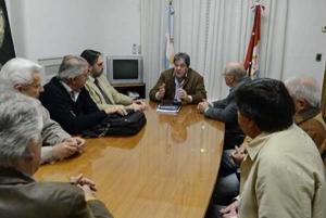 Rubeo se reunió con integrantes de la Federación de Cooperativas de Agua Potable