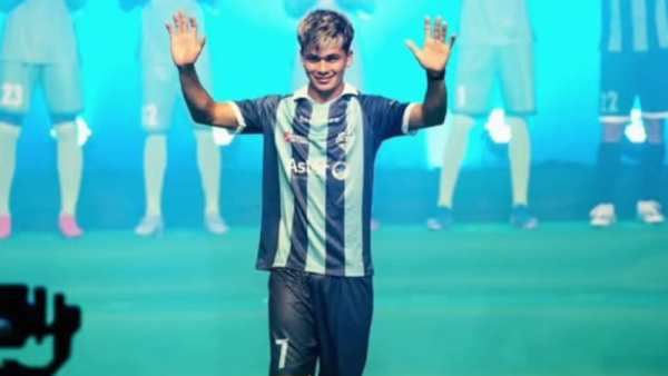 Máximo García, el pibe de Baigorria que llegó al fútbol profesional de la India