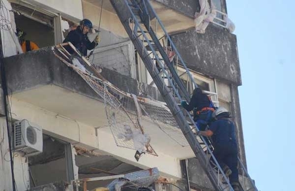 Demolerán los edificios afectados por la explosión en Rosario