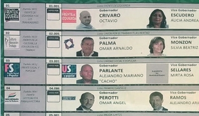 Sólo 5 listas de diputados competirán el 14 de junio
