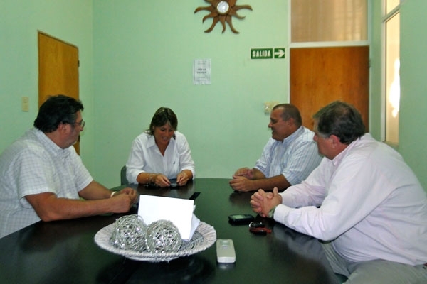 Galdeano y Mascheroni realizaron una gira por el norte provincial